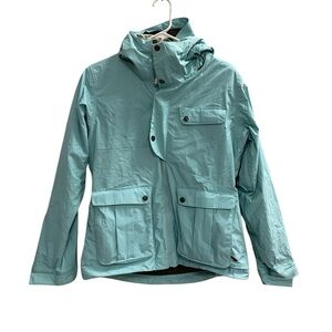 BONFIRE Icon Aqua Hooded Jacket Size Small